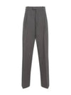 straight pants 805025 V4M30 1962 GRAY MELANGE - BOTTEGA VENETA - BALAAN 2