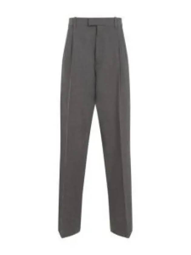 straight pants 805025 V4M30 1962 GRAY MELANGE - BOTTEGA VENETA - BALAAN 2