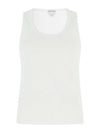 Slim Fit Stretch Cotton Sleeveless White - BOTTEGA VENETA - BALAAN 2