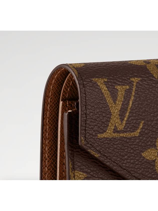 Victorine Monogram Half Wallet Brown - LOUIS VUITTON - BALAAN 4