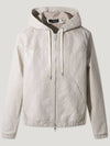 DENZEL Lambskin leather zip up hoodie jumper - IRO - BALAAN 1