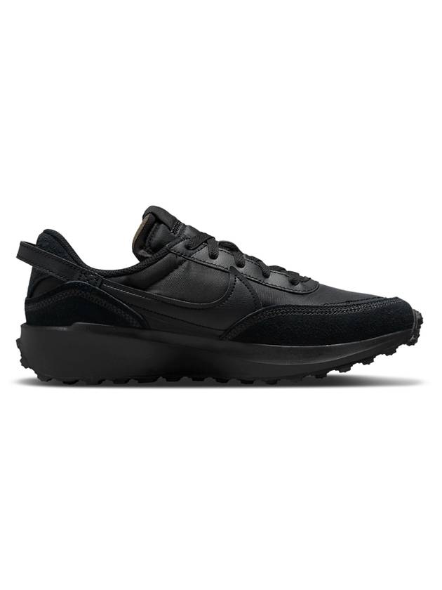 Waffle Debut Low Top Sneakers Black - NIKE - BALAAN 1