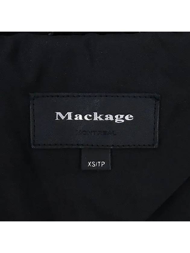 Smith Market Used Luxury Leather Coat Women s Clothing - MACKAGE - BALAAN 4