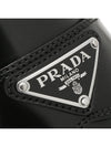 Unlined Brushed Leather Loafers Black - PRADA - BALAAN 9