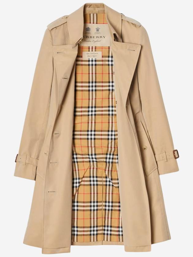 The Mid Length Chelsea Heritage Trench Coat Honey - BURBERRY - BALAAN 3