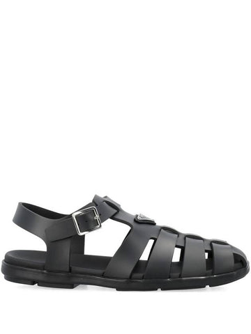 Prada Cage Fisherman Sandals - PRADA - BALAAN 1