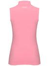 C23MTS020W Front Mesh Half Neck Top Pink - CHUCUCHU - BALAAN 2