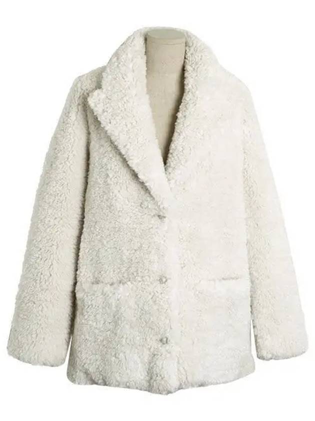 Women WWCO00179 Shearling Double Coat White 1060461 - ZADIG & VOLTAIRE - BALAAN 1