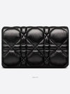 Caro Macrocannage Mini Cross Bag Black - DIOR - BALAAN 3