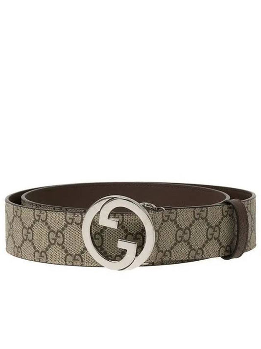 GG Supreme Two-tone Belt Beige - GUCCI - BALAAN 2