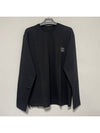 Cotton Long Sleeve Back Logo TShirt Black - WOOYOUNGMI - BALAAN 2