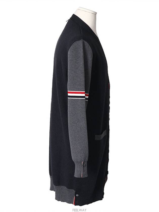 men cardigan - THOM BROWNE - BALAAN 4