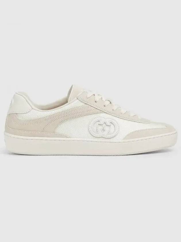 Interlocking G Low Top Sneakers White - GUCCI - BALAAN 2