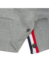 Engineered 4 Bar Stripe Loopback Jersey Knit Crewneck Sweatshirt Light Grey - THOM BROWNE - BALAAN 10