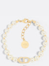 30 Montaine White Pearl Bracelet Gold - DIOR - BALAAN 2