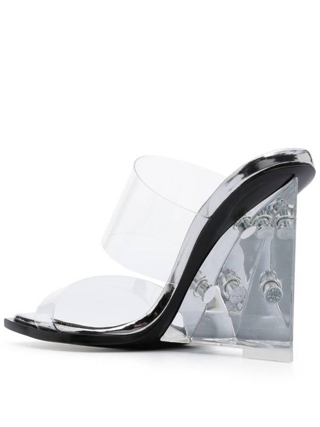 leather plexiglass heels - ALEXANDER MCQUEEN - BALAAN 4