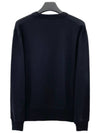 Face Patch Crew Neck Sweatshirt Black - ACNE STUDIOS - BALAAN 3