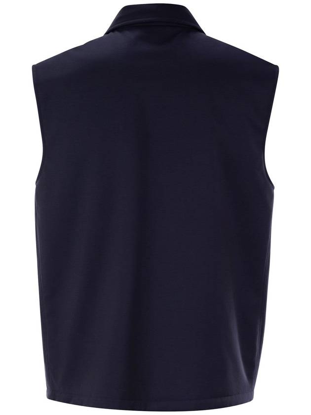 Sleeveless jacket in virgin wool - BRUNELLO CUCINELLI - BALAAN 2