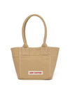 Shopper Canvas Mini Tote Bag Sand - DER KOFFER - BALAAN 1