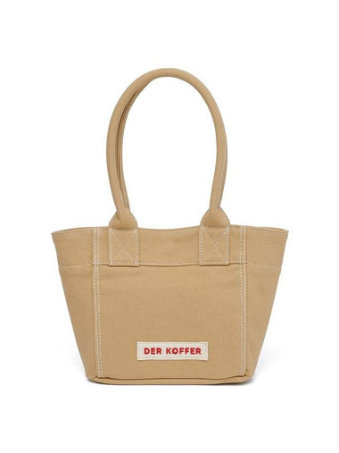 Shopper Canvas Mini Tote Bag Sand - DER KOFFER - BALAAN 1