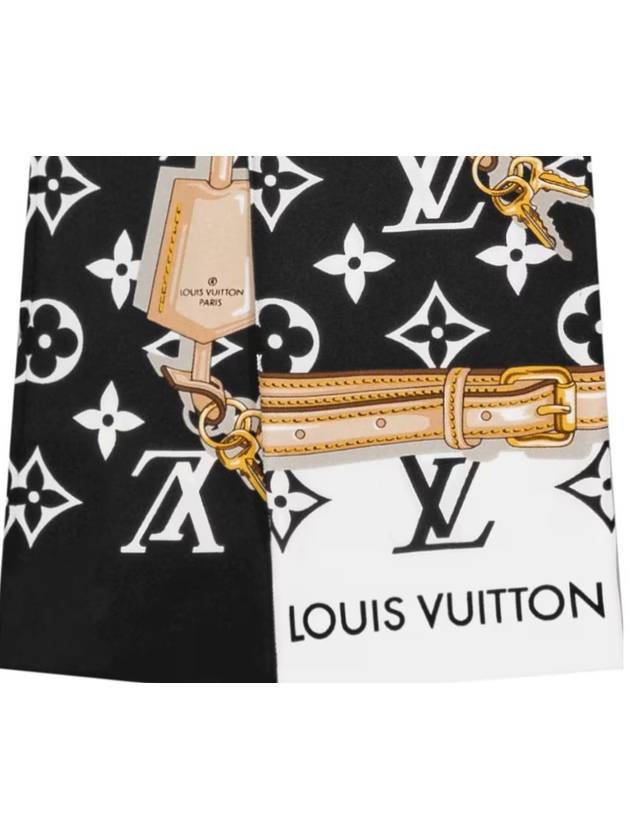 Monogram Confidential Scarf Black - LOUIS VUITTON - BALAAN 3