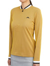 Leonor Mid Layer Long Sleeve T-Shirt Yellow - J.LINDEBERG - BALAAN 3