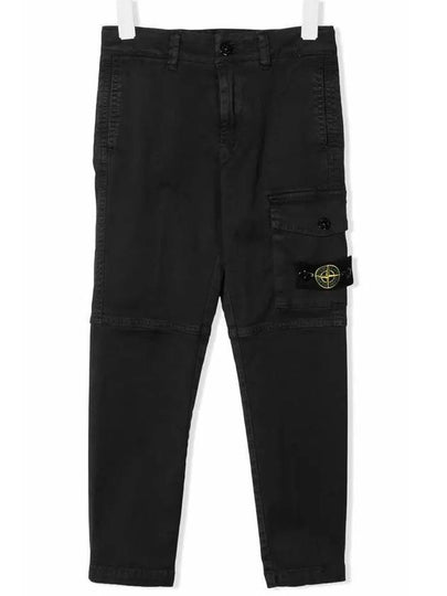 Kids Waffen Cargo Pants Black 751630411 V0129 - STONE ISLAND - BALAAN 2