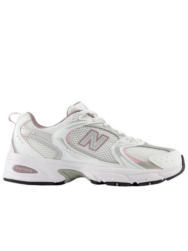 530 Low Top Sneakers White Silver Pink - NEW BALANCE - BALAAN 1