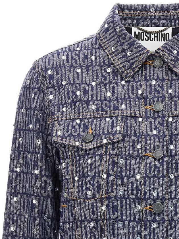 FW 23 24 Jacket Logo A050677232290 - MOSCHINO - BALAAN 4