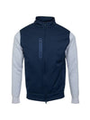 Quarter G Zip-Up Jacket Navy - G/FORE - BALAAN 1