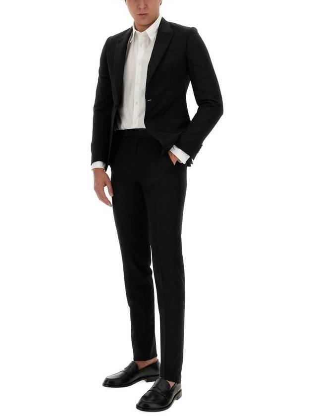 single breasted suit black - ERMENEGILDO ZEGNA - BALAAN 3