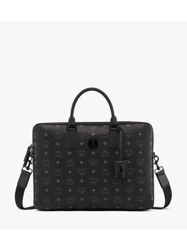 Classic Visetos Tote MMTDAKK01BK - MCM - BALAAN 1