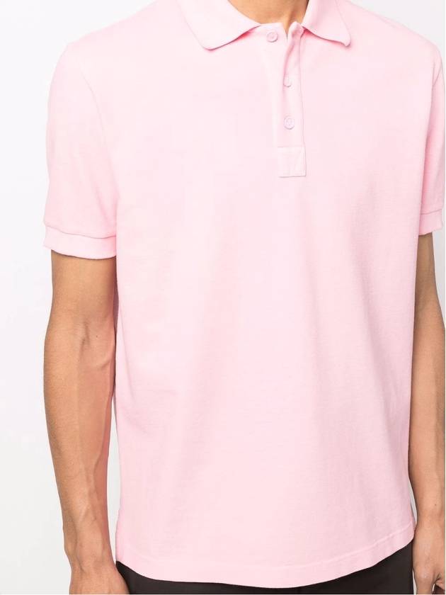 Cotton Short Sleeve PK Shirt Pink - BOTTEGA VENETA - BALAAN 3