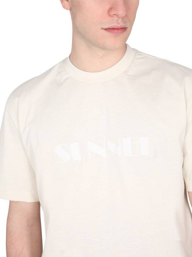 Sunnei T-Shirt With Logo - SUNNEI - BALAAN 4