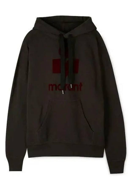 Etoile Mansell Logo Hood Padded Black - ISABEL MARANT - BALAAN 2