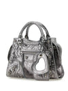 Neo Cagole XS Shoulder Bag Silver - BALENCIAGA - BALAAN 3