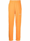 Women's Software Logo Jogger Track Pants Orange - GANNI - BALAAN.