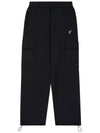 Special fleece black cargo pants - CETO - BALAAN 2