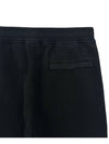 Signature Wappen Patch Cotton Baggy Pants Black - STONE ISLAND - BALAAN 6