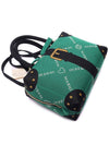 Jacquard Fabric Tote Bag Green - MARNI - BALAAN 6