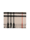 8015533 A5129 Check Cashmere Fringe Muffler - BURBERRY - BALAAN 2