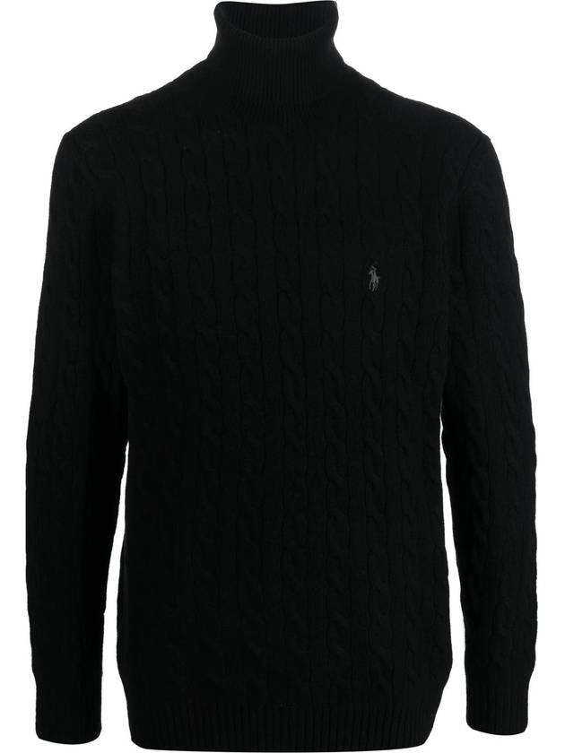 Knit Top Black 710876836 002 - POLO RALPH LAUREN - BALAAN 1