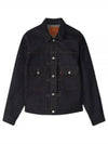 Type II Vintage Denim Jacket Black - LEVI'S - BALAAN 2