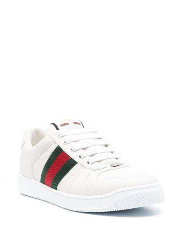 Screener Low Top Sneakers White - GUCCI - BALAAN 5