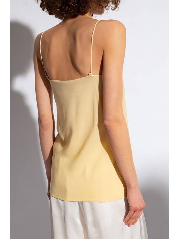 Fabiana Filippi Embellished Tank Top, Women's, Yellow - FABIANA FILIPPI - BALAAN 4