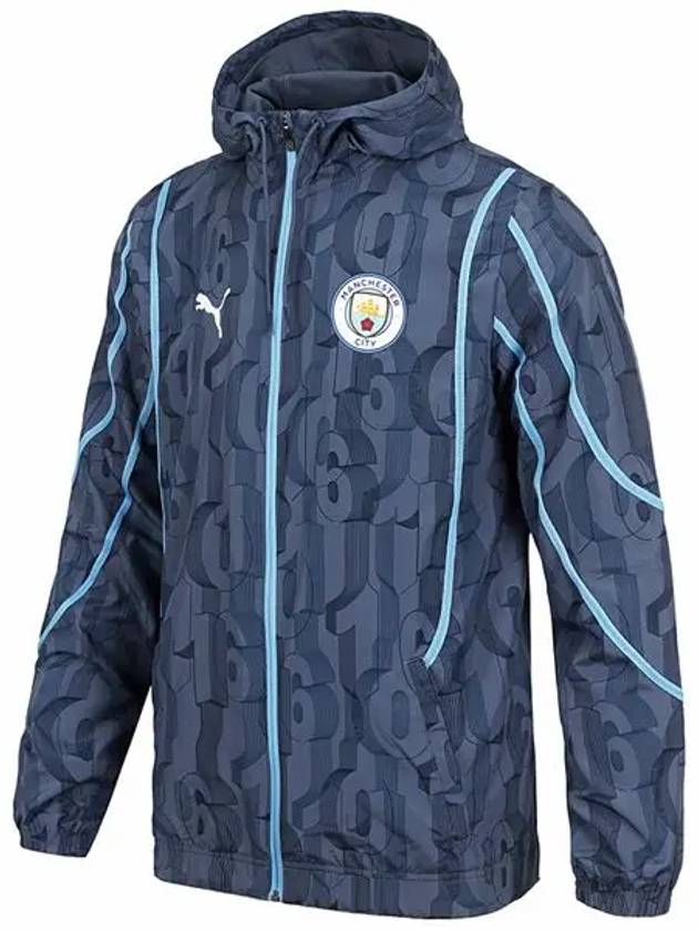 Genuine Manchester City Pre Match Woven Jacket Windbreaker 777580 22 - PUMA - BALAAN 3