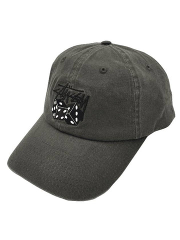 Fuzzy Dice Ball Cap Military - STUSSY - BALAAN 1