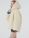 Teddy Wrapping Puffer Jacket Ivory - REAL ME ANOTHER ME - BALAAN 4