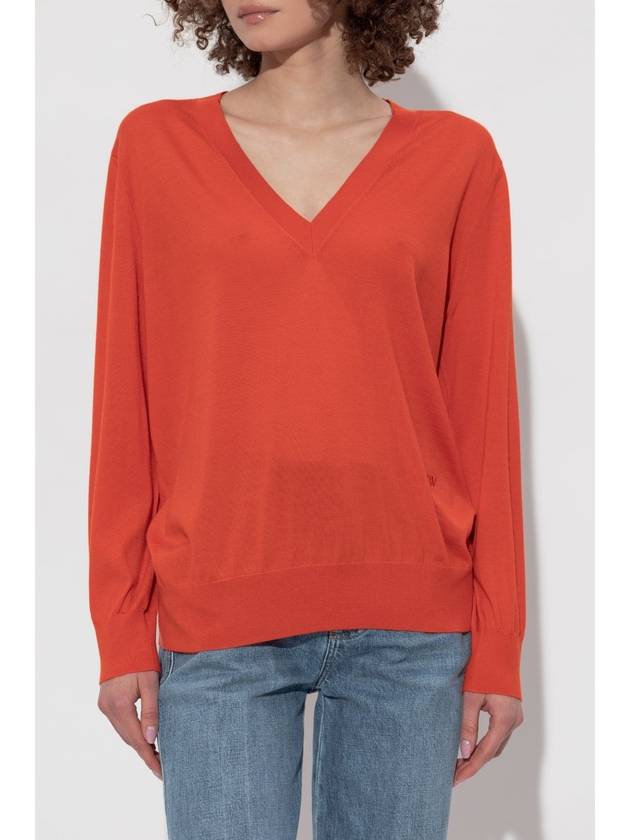 Bottega Veneta Cashmere Sweater, Women's, Red - BOTTEGA VENETA - BALAAN 3