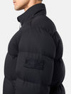 453F3 Ghost Padding Down Jacket Black - STONE ISLAND - BALAAN 4